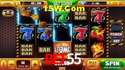 Jackpots e promoções na bet55