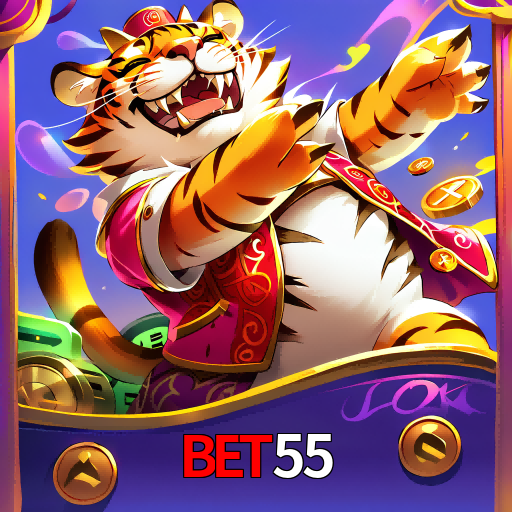 Imagem promocional da bet55 mostrando a plataforma e suas vantagens